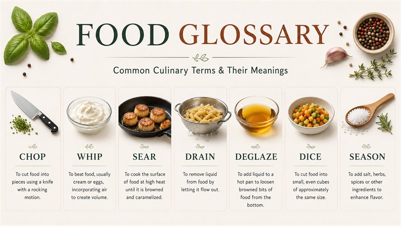 This Food Glossary Will Help You Be A Better Cook This Food Glossary Will Help You Be A Better Cook