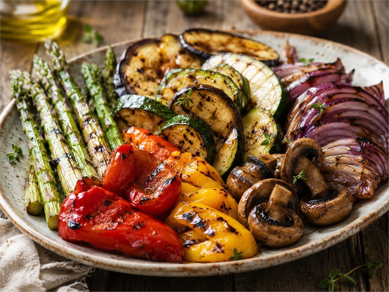 Grilled Vegetables Tast Great Zucchini Peppers and Asparagus Grilled Vegetables Tast Great Zucchini Peppers and Asparagus