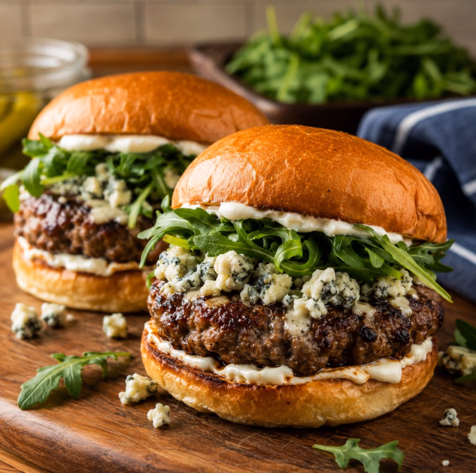 Blue Cheese Burgers